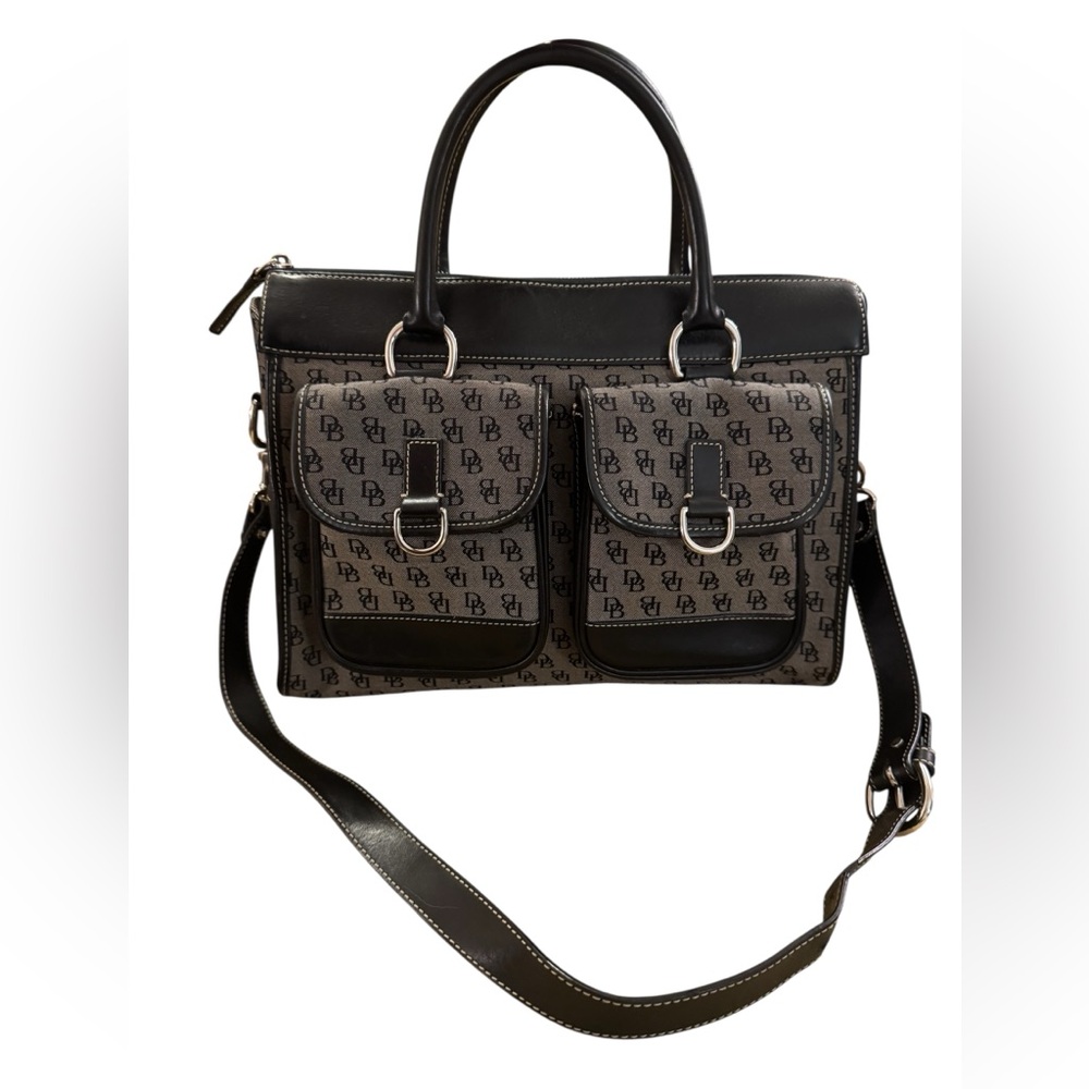Dooney & Bourke Double Pocket Tote